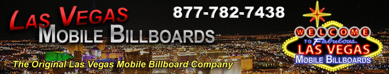 Las Vegas Mobile Billboards digital LED truck banner